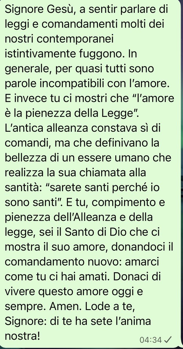 pregarelaparola's tweet image. #pregare la Parola di oggi: l’amore è compimento della legge ♥️ 📖 
#VangeloDiOggi #vangelodelgiorno