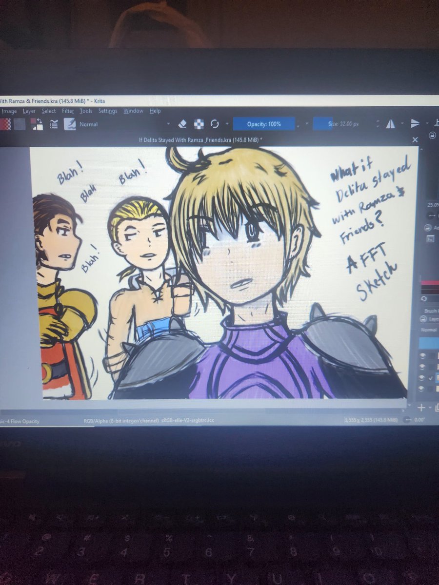 LovelyNana771's tweet photo. My my drawings from final fantasy tactics, my sketches and digital art, my fav characters Delita and Ramza enjoy 😁🥰 i will post more soon 
#FFT #finalfantasytactics #delita #ramza https://t.co/BNJ3YI3vhU