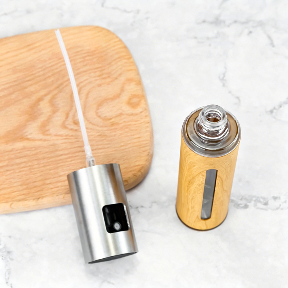 hoffeehouseware's tweet image. Oil spray, elevated. 🍳
100ml wood grain bottle, SS304 stainless steel. Lightweight, portable. Yellow/Brown. Custom colors available.

Perfect for kitchen, camping, cafe.

📧zelda@hoffee-houseware.com
🌐 hoffeehouseware.com

#oilspray #kitchengadgets #cooking #hoffeehouseware