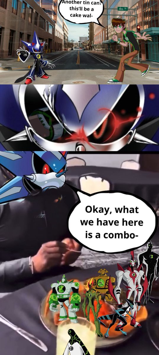 I hope I’m not too late to join in on the Metal Sonic glaze