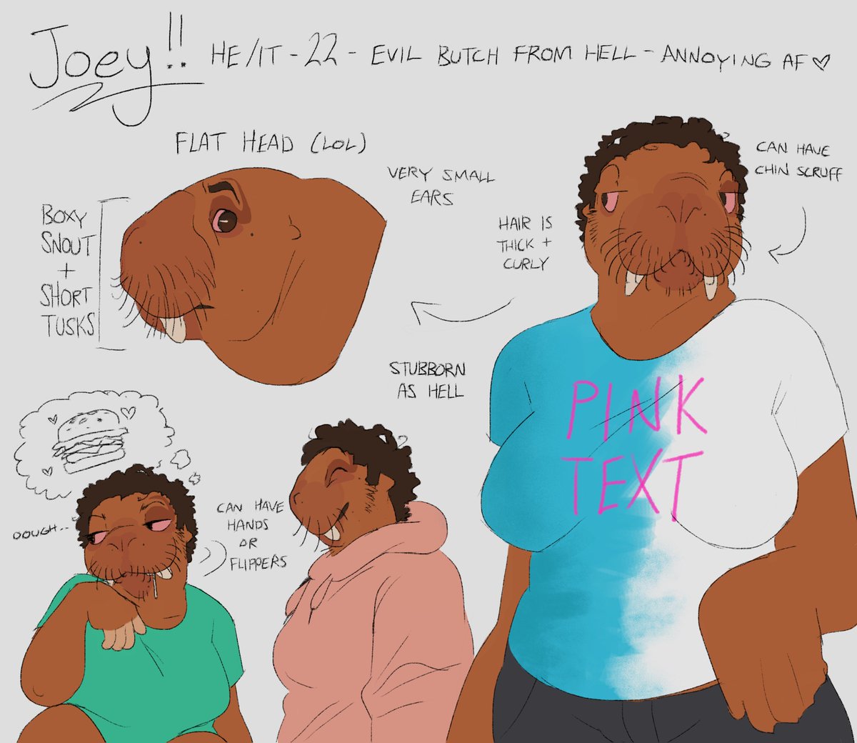 🐘 JOEY 🦣 (owed art slow) tweet media