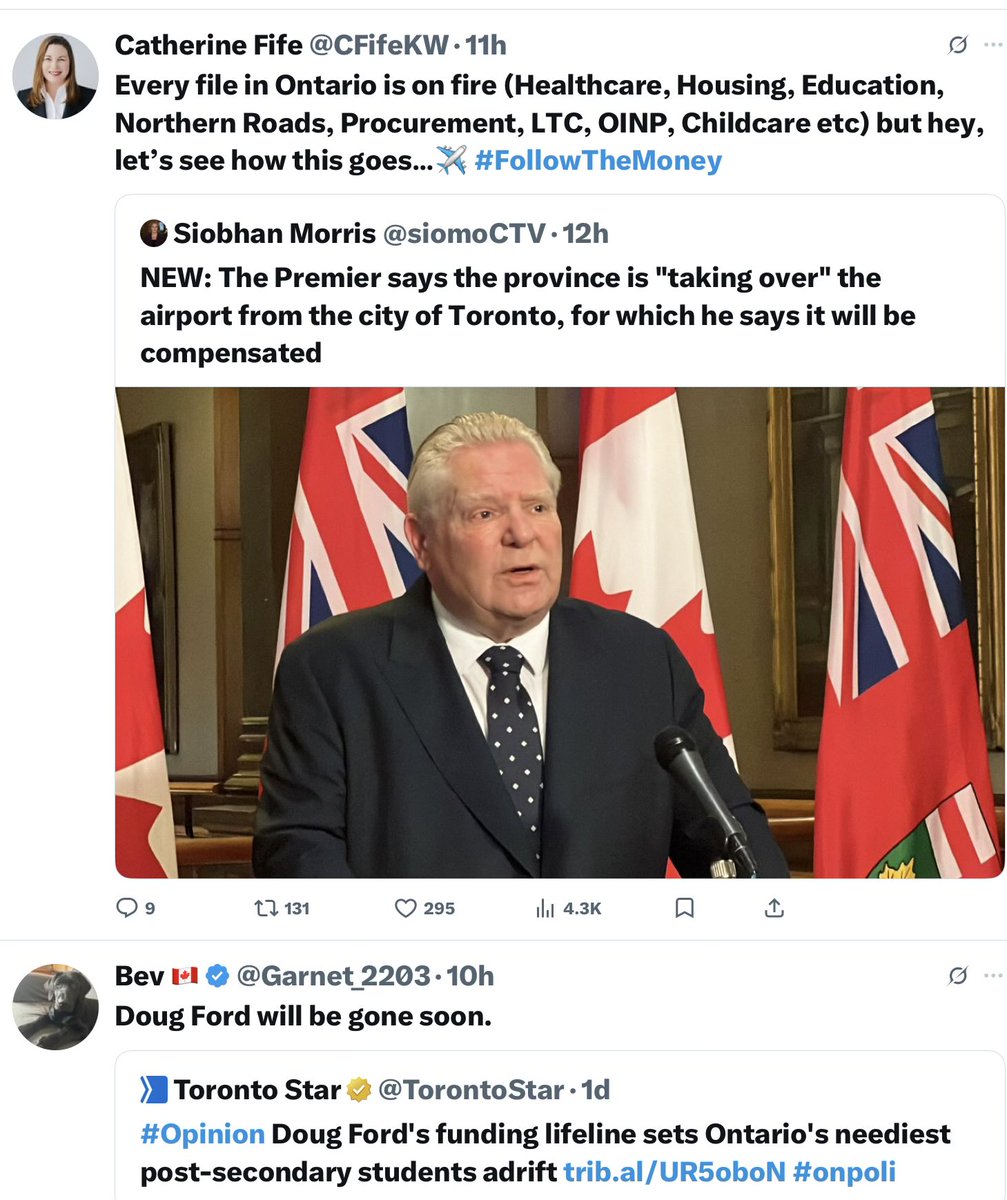 Doug Ford needs to resign, seems Ontarians Money we don’t have is burning a hole in his pocket and he needs to spend more on STUPID SHIT IN TORONTO! 
Resign Doug!