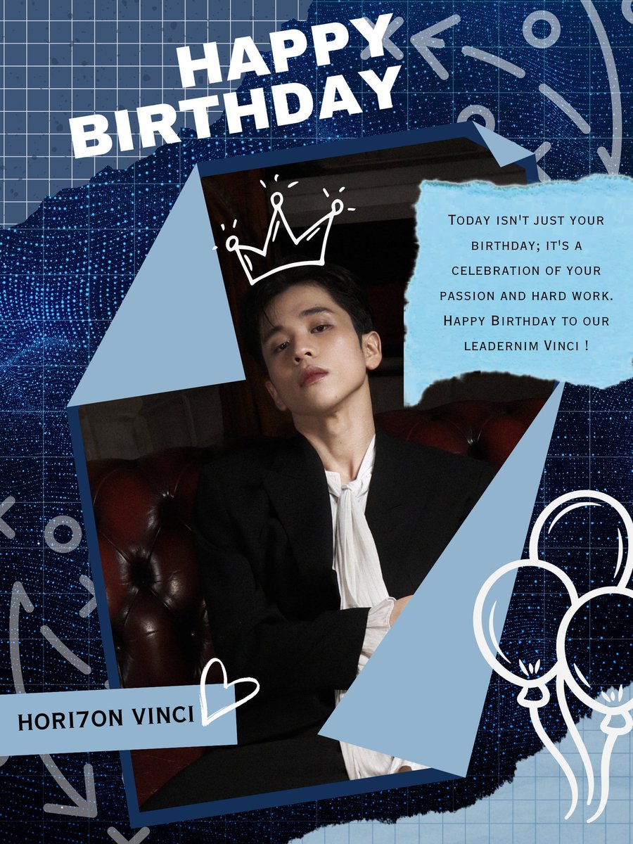 Happiest Birthday to our Leadernim HORI7ON Vinci !!

Thank you for inspiring us and for being a shining light. Stay healthy!

HAPPY VINCHIEF DAY

#HORI7ON #호라이즌
<a href="/HORI7ONofficial/">HORI7ONofficial</a> 
<a href="/HORI7ON_twt/">HORI7ON member</a>