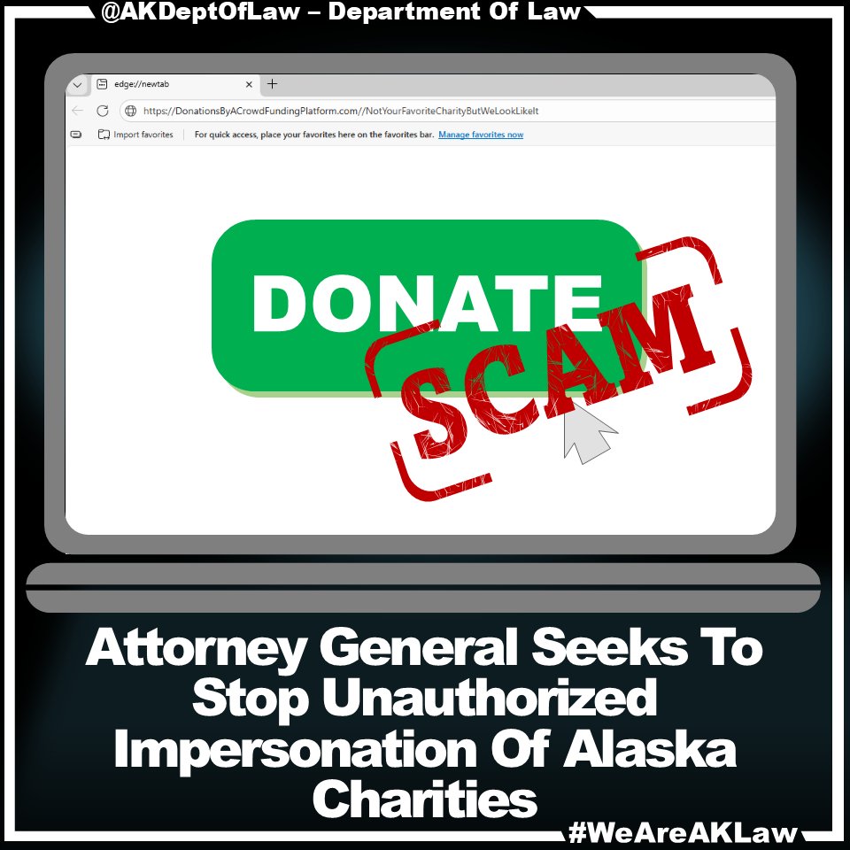 Alaska Attorney General Stephen J Cox tweet media