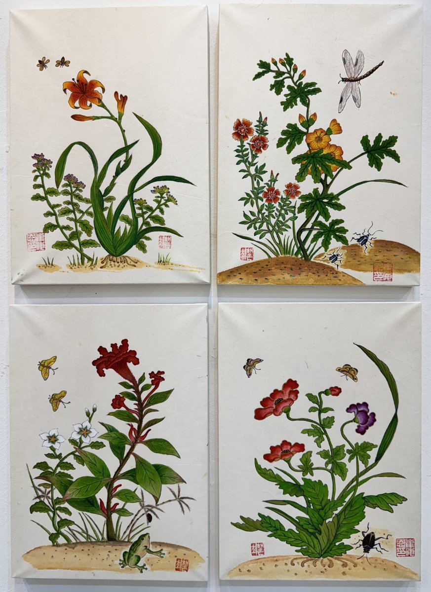 제 막내 누이(최해은 79세)는 초등학교 시절부터 그림에 많은 재능을 보였지만 가정 형편이 허락하지 못하여 지금까지 잊고 살았지요. 그러던 중 이제 늦은 나이에 연필과 붓을 들었고 연습에 연습을 거듭하며 오늘에 이르렀습니다. 그런 누이가 며칠 전부터 지역의 몇몇 화가들이 마련한 전시회에