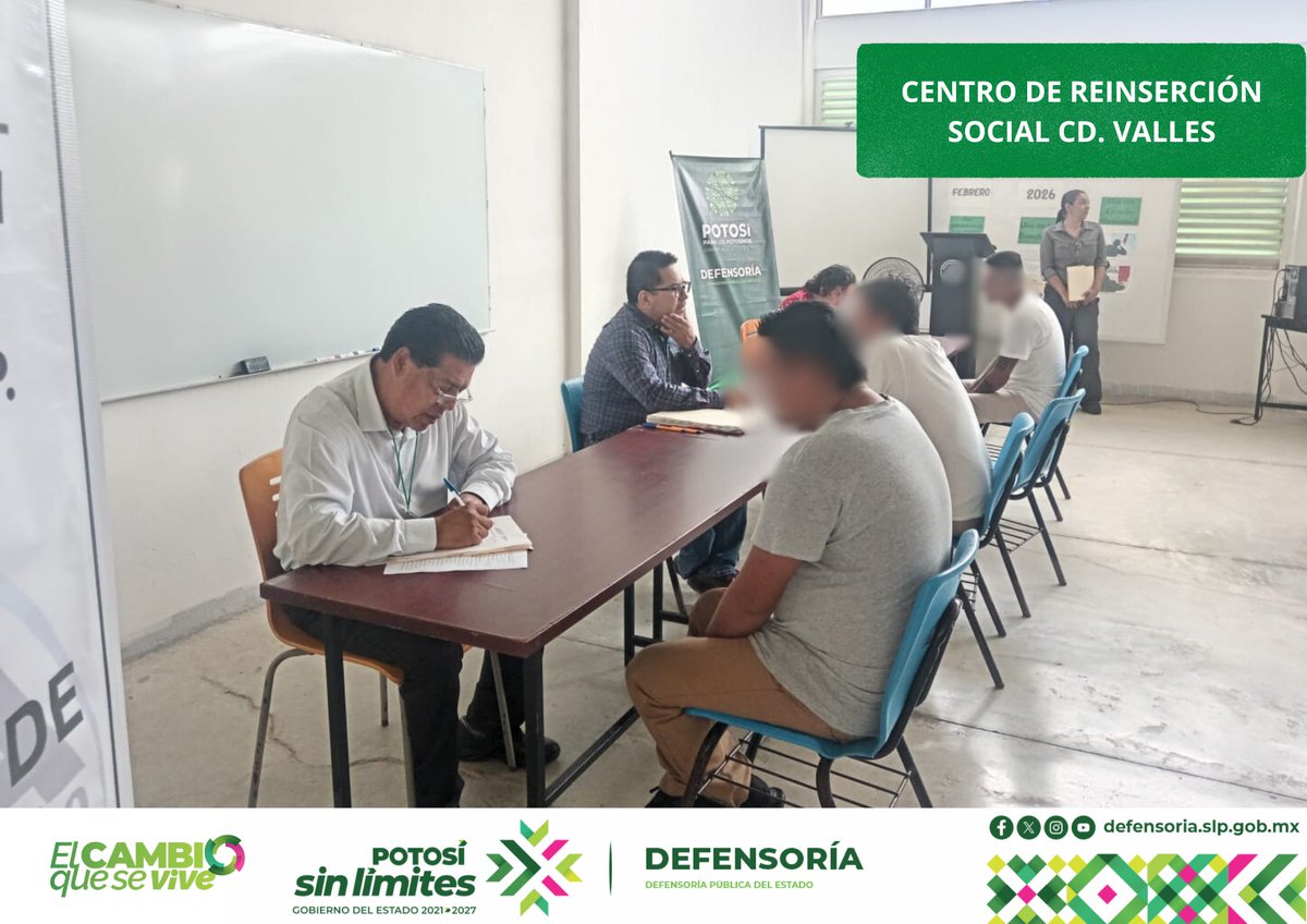 Defensoría Pública del Estado de San Luis Potosí tweet media