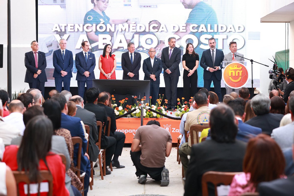 Inauguramos el Hospitalito Sur de Zapopan, un espacio moderno, equipado y con instalaciones de calidad donde cuidaremos la salud de las zapopanas y zapopanos.