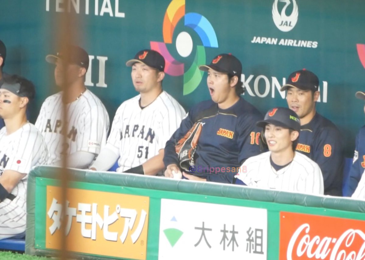 8rippesan8's tweet photo. WBC⚾️四試合観戦終了！
楽しかったーーー！！！
野球は写真や動画を撮るのほんとに難しい
でも全部宝物になりました☺️
ここからはネトフリを通して全力応援📣頑張る💪

#WorldBaseballClassic 
#侍ジャパン
#大谷翔平 https://t.co/rOQ0KJXQu6