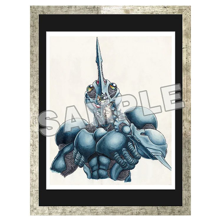 gsc_kahotan's tweet image. ◤◢◤　数量限定：50枚　◢◤◢
￣￣￣￣￣￣￣￣￣￣￣￣￣￣￣
ガイバー40周年記念展 複製原画J
＿＿＿＿＿＿＿＿＿＿＿＿＿＿＿
&amp;gt;&amp;gt;goodsmile.link/VB42HL

手描きイラストの質感を再現するために表現力の高い「88グラフ」を採用！
#強殖装甲ガイバー #maxfactory