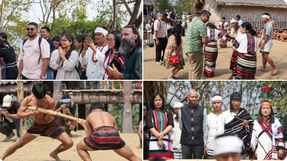 BiatepuiiH44379's tweet photo. ๐ #ChapcharKut2026 kicks off with the
โ #LivingMuseumโ in #Falkawn!
โจ A unique celebration of culture and tradition.
๐ Inaugurated by #DusdhirKumar, Principal Secretary, GAD. #Mizoram #StockMarket @DDNewsMizoram @CMOMizoram @mizoramuni @MizoramYouth https://t.co/ty3pztiwqB