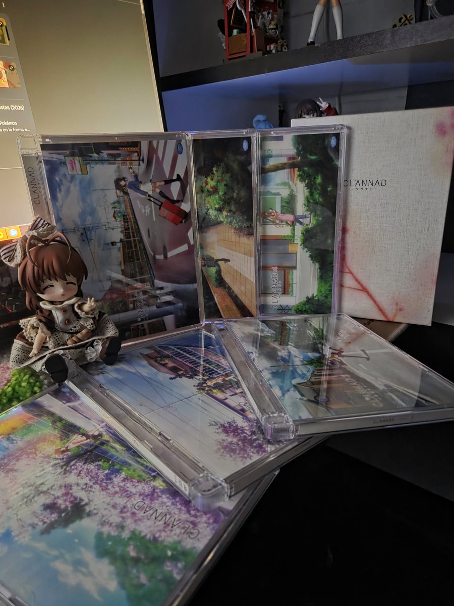 zEREKT_'s tweet photo. Finalmente pude agregar a mi coleccion algo que me hacia mucha ilusion, poquito a poquito se va sumando mas a la coleccion letsgoooo clannad https://t.co/DXq26dUoRI