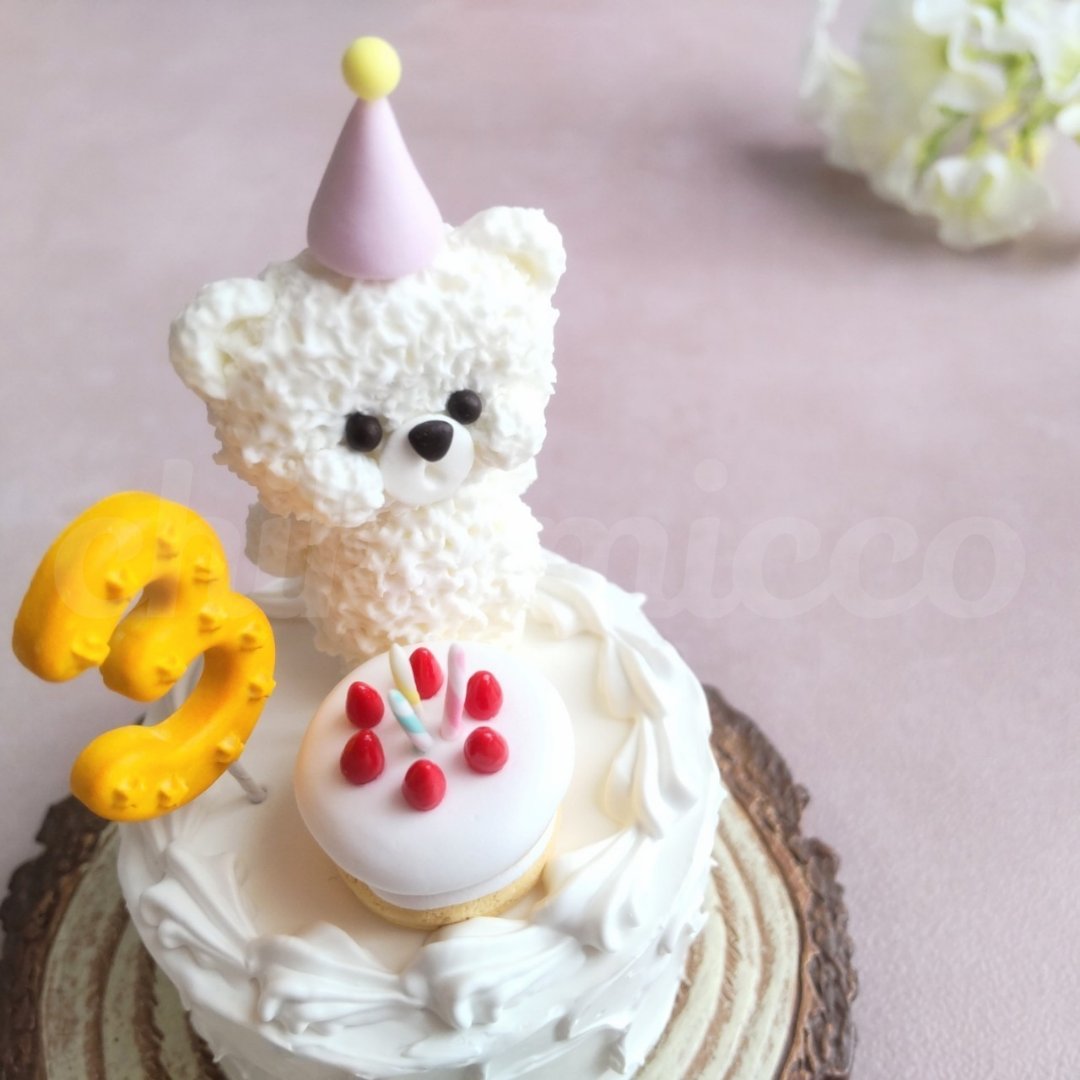 chikomicco's tweet photo. ミニクレイケーキ＊3歳🕯️🕯️🕯️バースデーケーキ♪
お子さまお孫さまの成長を祝福し、幸せを願うアニバーサリーギフトにぜひ🎂パーティーや記念撮影のお供にも🩷

minne: https://t.co/4KUsvmXuRk
creema: https://t.co/HWwWkaTOsK
#ハンドメイド #クレイアート #handmade #claycake #3歳 #バースデー https://t.co/mHB63weneM