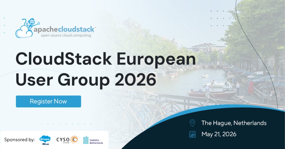 Apache CloudStack tweet media