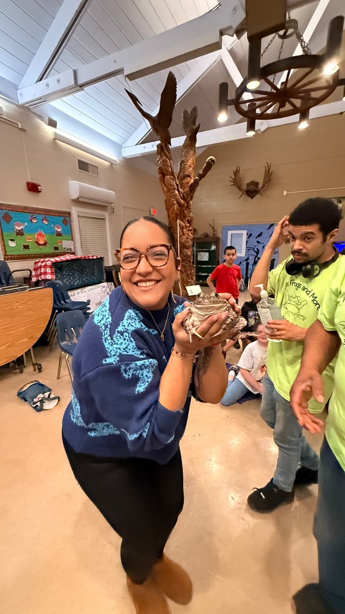 GMSVikings's tweet image. You better believe this proud principal had to model bravery for our Vikings! 💪🦎🐍🕷️🐸 I touched or held every single animal—lizards, snakes, tarantulas, and frogs included! Outdoor Ed adventures continue to make unforgettable memories. 🌲✨ #VikingPride #OutdoorEd