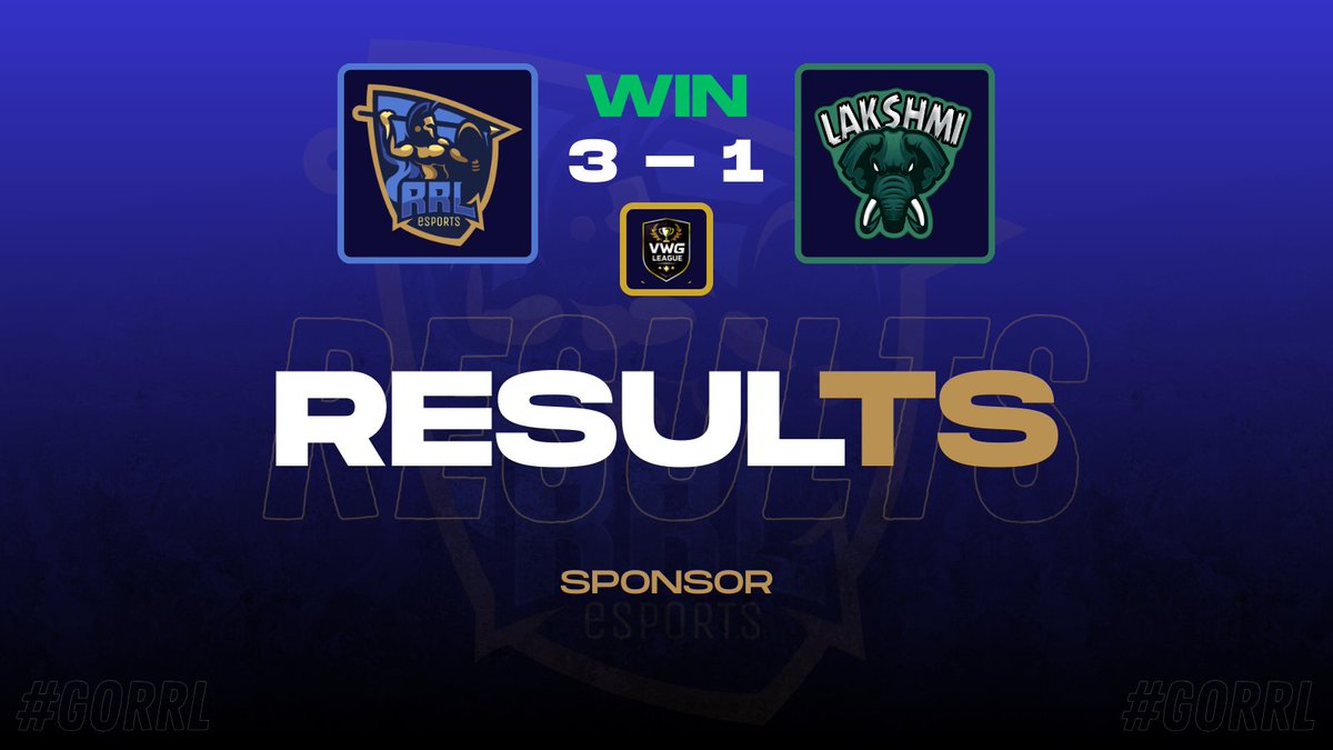 RRL_eSports's tweet image. VICTORIA! 🎉

Hoy conseguimos llevarnos una gran victoria frente a @LakshmiCR_ por Playoffs de la @VWGLeague!

Destacados ⭐️
▫ @ZufiCr (MVP 🌟)
▫ @_Itachi_Cr 
▫ @KingJ64200 
▫ @kenzo_C07 
▫ @Manuel_641CR 

¡A seguir así, equipo!

#GoRRL