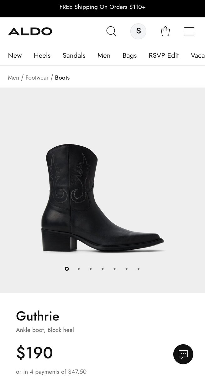 safields79's tweet photo. @ALDO_Shoes Please Please PLEASE tell me that there will be more of the Guthrie ankle boot in black and size 8 available. 🙏🏿 😭 I really need these boots!!! https://t.co/u3kMt1KMdh