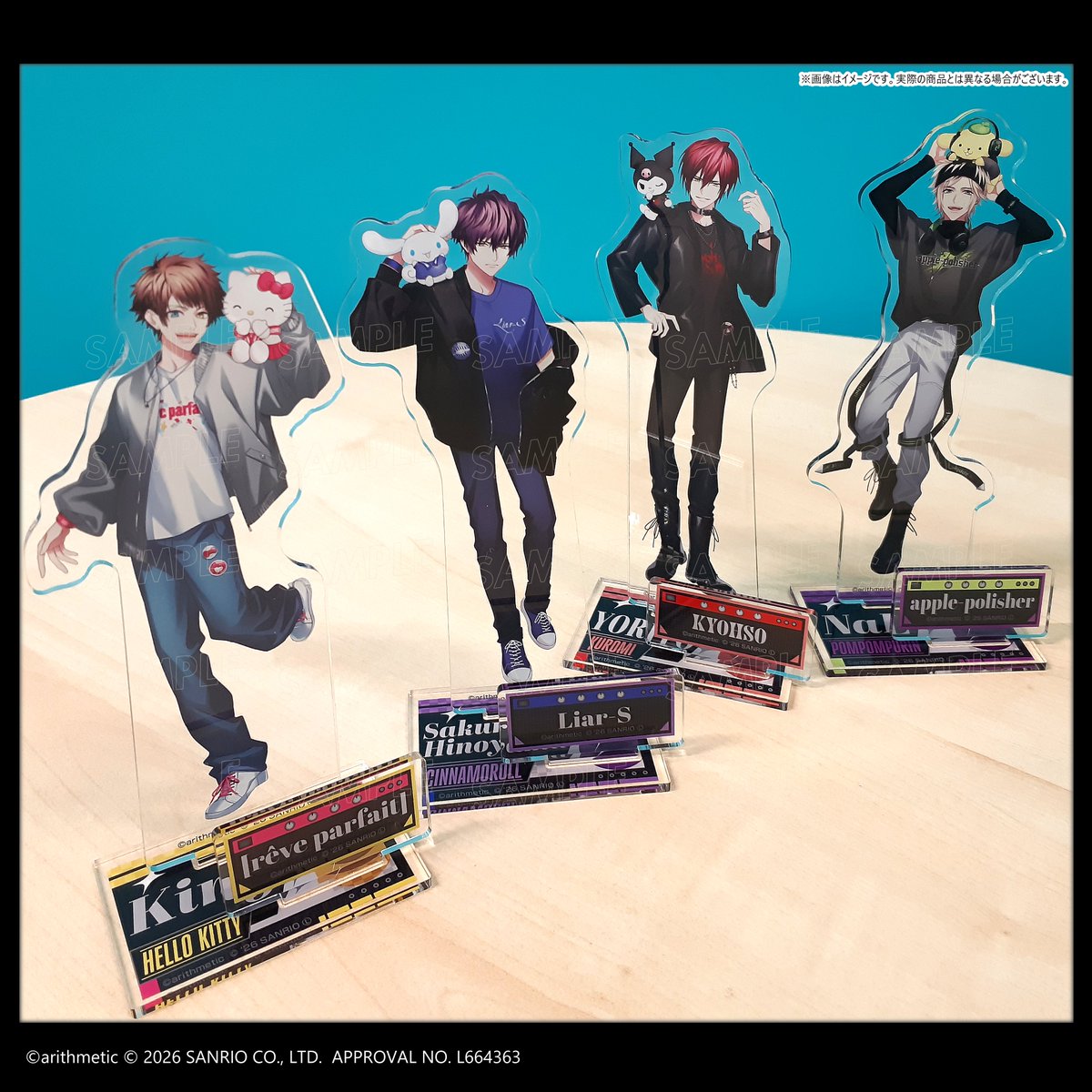 DYNAMIC CHORD」× 「サンリオキャラクターズ」 🎸POP UP SHOP🎤 【商品