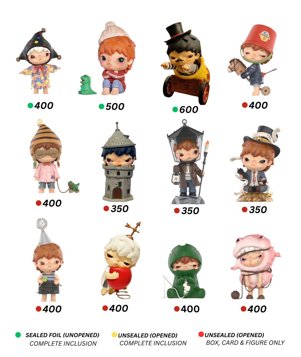 kaelparcels's tweet photo. ( wts lfb ph )

hirono 🍀
- ₱ below + fees

 all onhand &amp; good condi
prio payo or 3 days w nrdp
    reply / dm to claim.

🎣. popmart back off knight drifter eaten pieces of memory get lucky daydreaming 15th anniv anniversary 3 2 1 Boom business man fort little prince lpp ghost https://t.co/6guktvpwK5