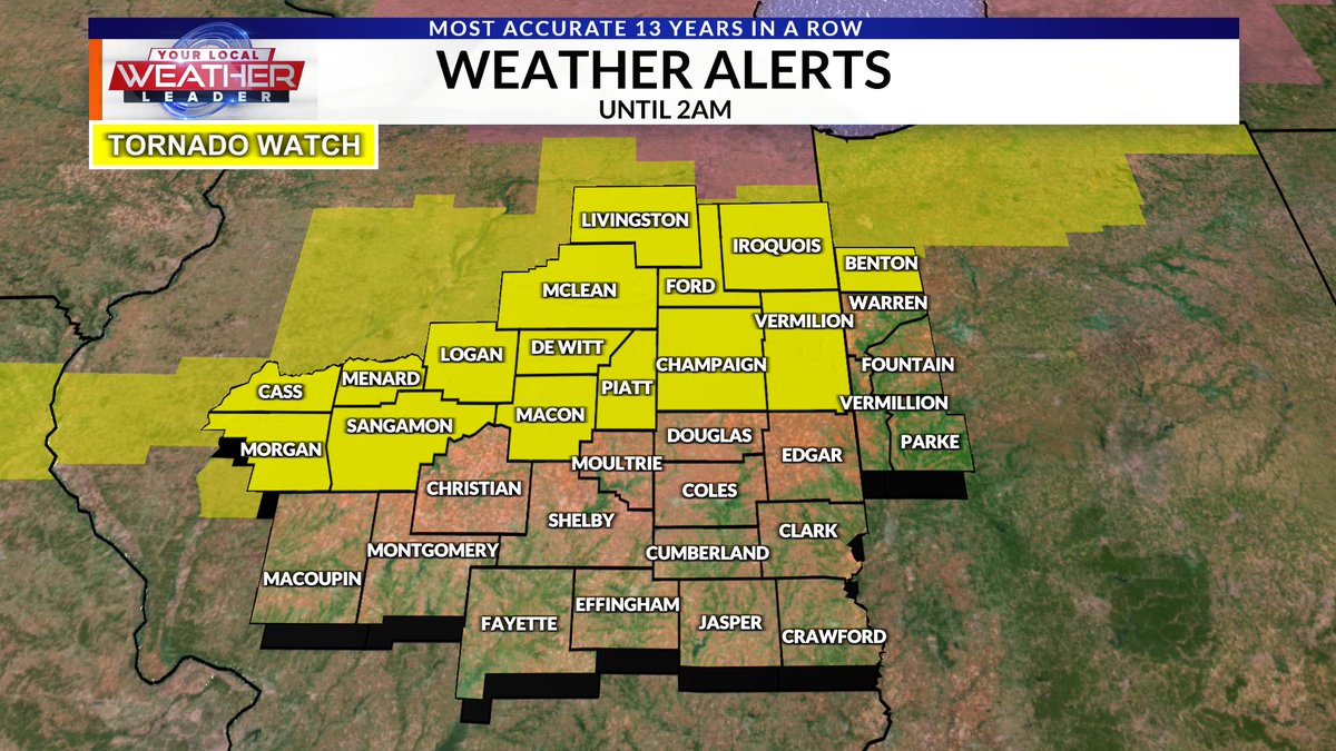 Kevin Lighty - WCIA 3 Chief Meteorologist tweet media