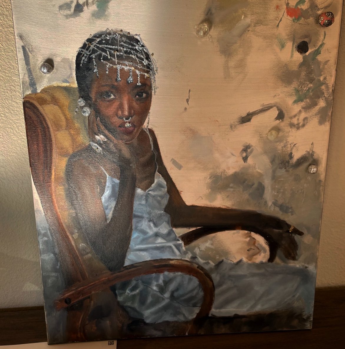 The way I painted this and never acknowledged it ever again