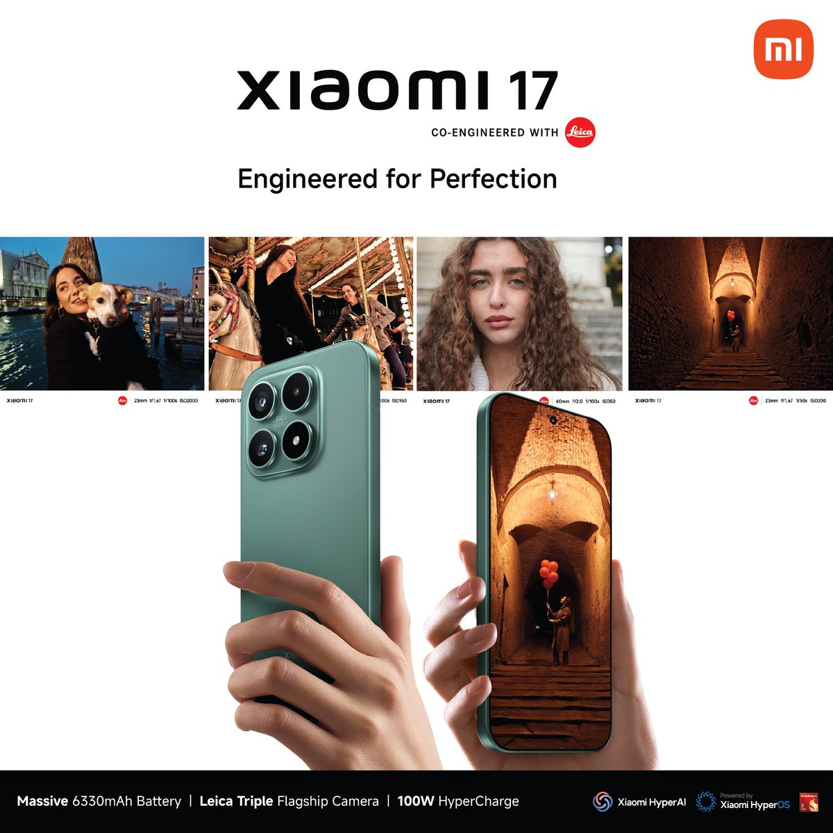 ankushDRG's tweet image. A new era of innovation begins today. ✨
The #Xiaomi17Series is ready to redefine performance and smartphone photography. 😍

#RuleTheNight #EngineeredForPerfection

Don’t miss the LIVE reveal at 11 AM. 🔴
youtube.com/live/7eDecawlo…