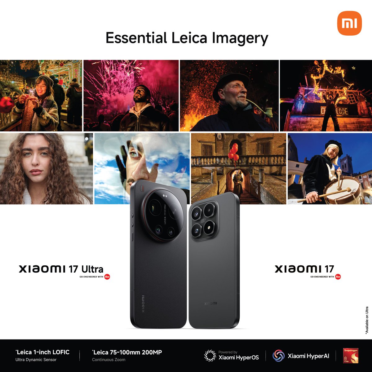 ankushDRG's tweet image. A new era of innovation begins today. ✨
The #Xiaomi17Series is ready to redefine performance and smartphone photography. 😍

#RuleTheNight #EngineeredForPerfection

Don’t miss the LIVE reveal at 11 AM. 🔴
youtube.com/live/7eDecawlo…