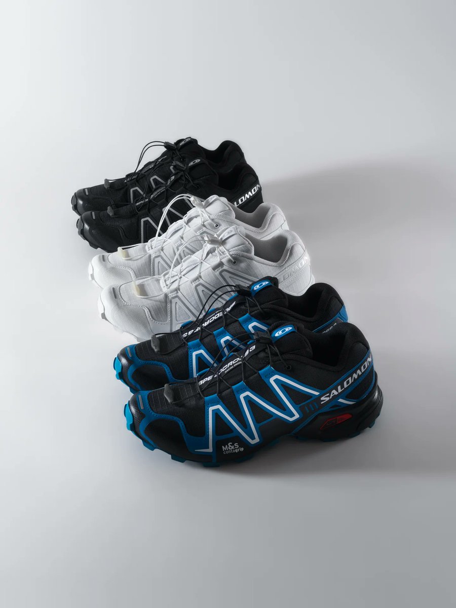 国内 KITH限定・2026年 3/13 発売】 Salomon SPEEDCROSS 3 “BLACK