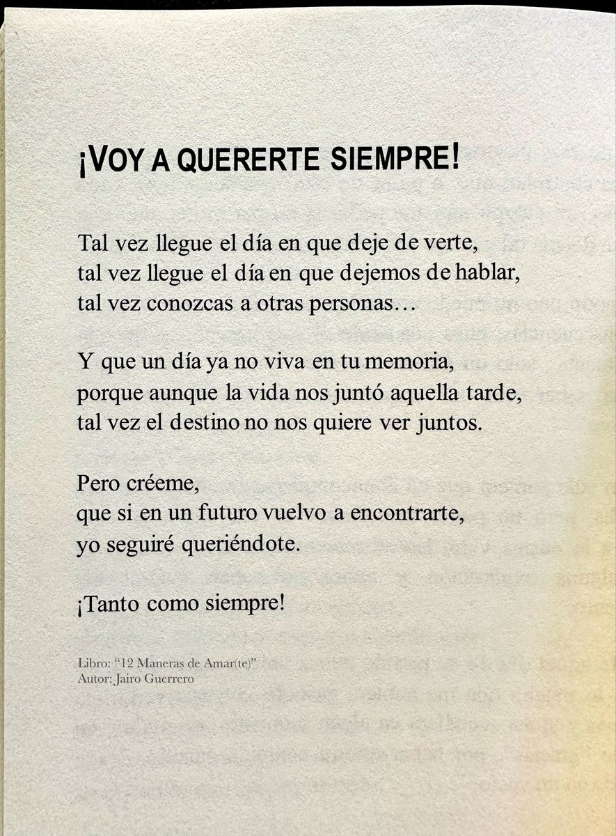 JaiiWriter's tweet photo. Libro: “12 Maneras De Amar(te)” 📙 https://t.co/bKsz7JMIrd