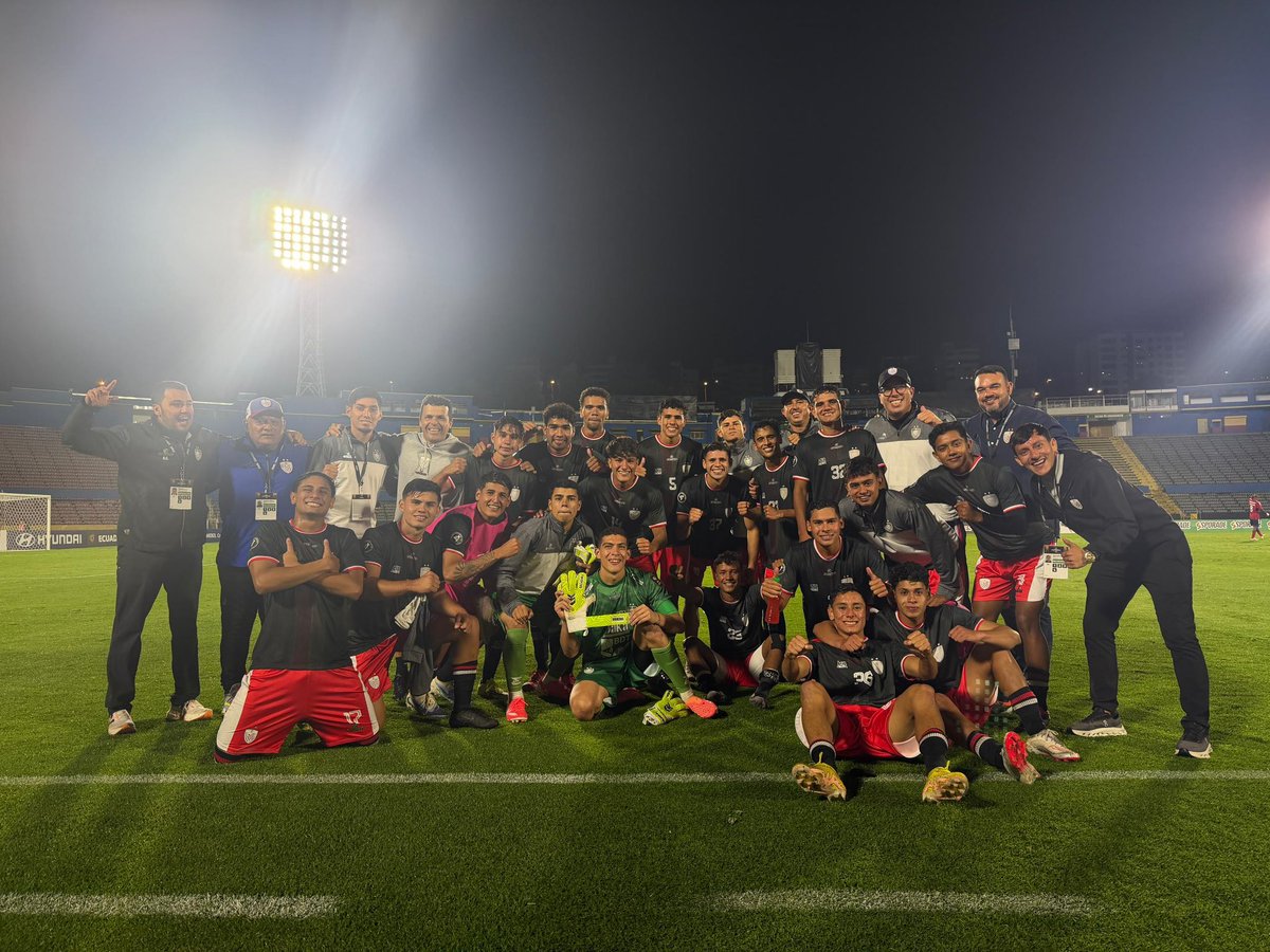 Gran victoria muchachos 🔴⚪️🙏 Gloria a Dios🙏 Conmebol sub 20.   🇪🇨