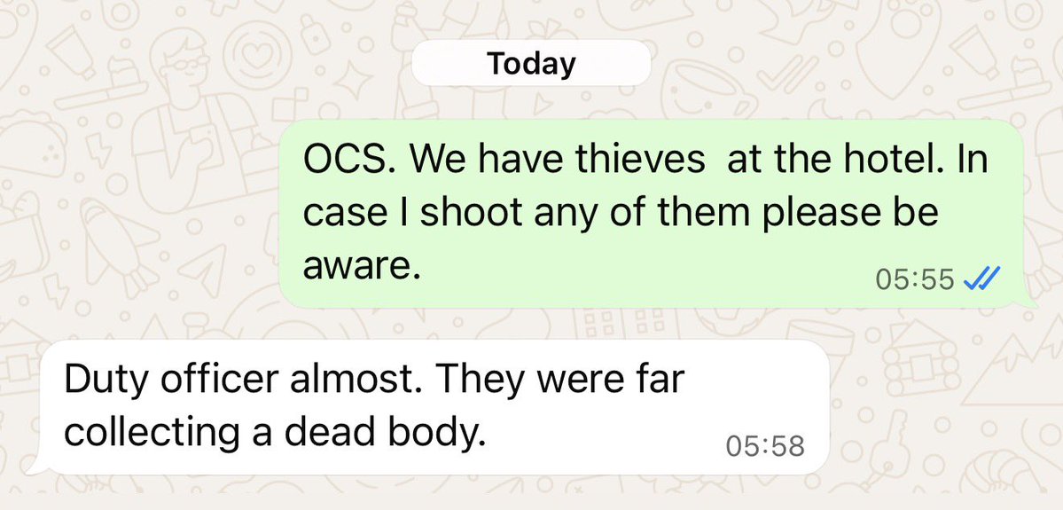 Irungu Nyakera, CBS tweet media