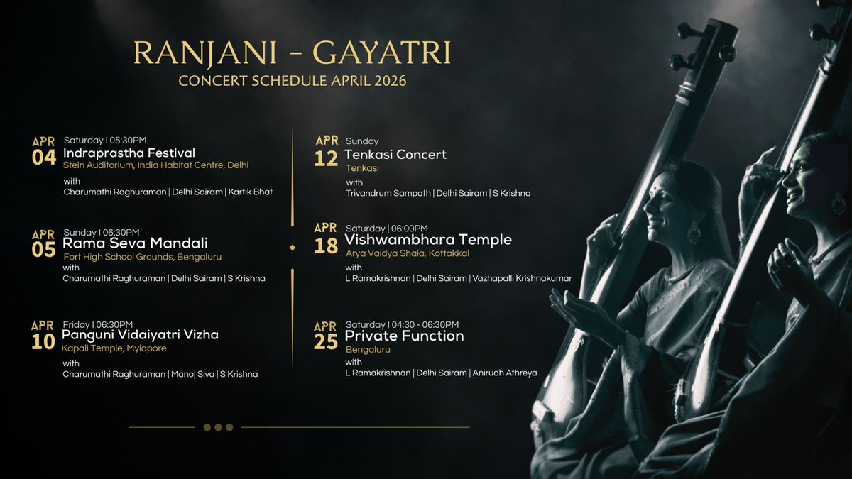 Ranjani Gayatri tweet media