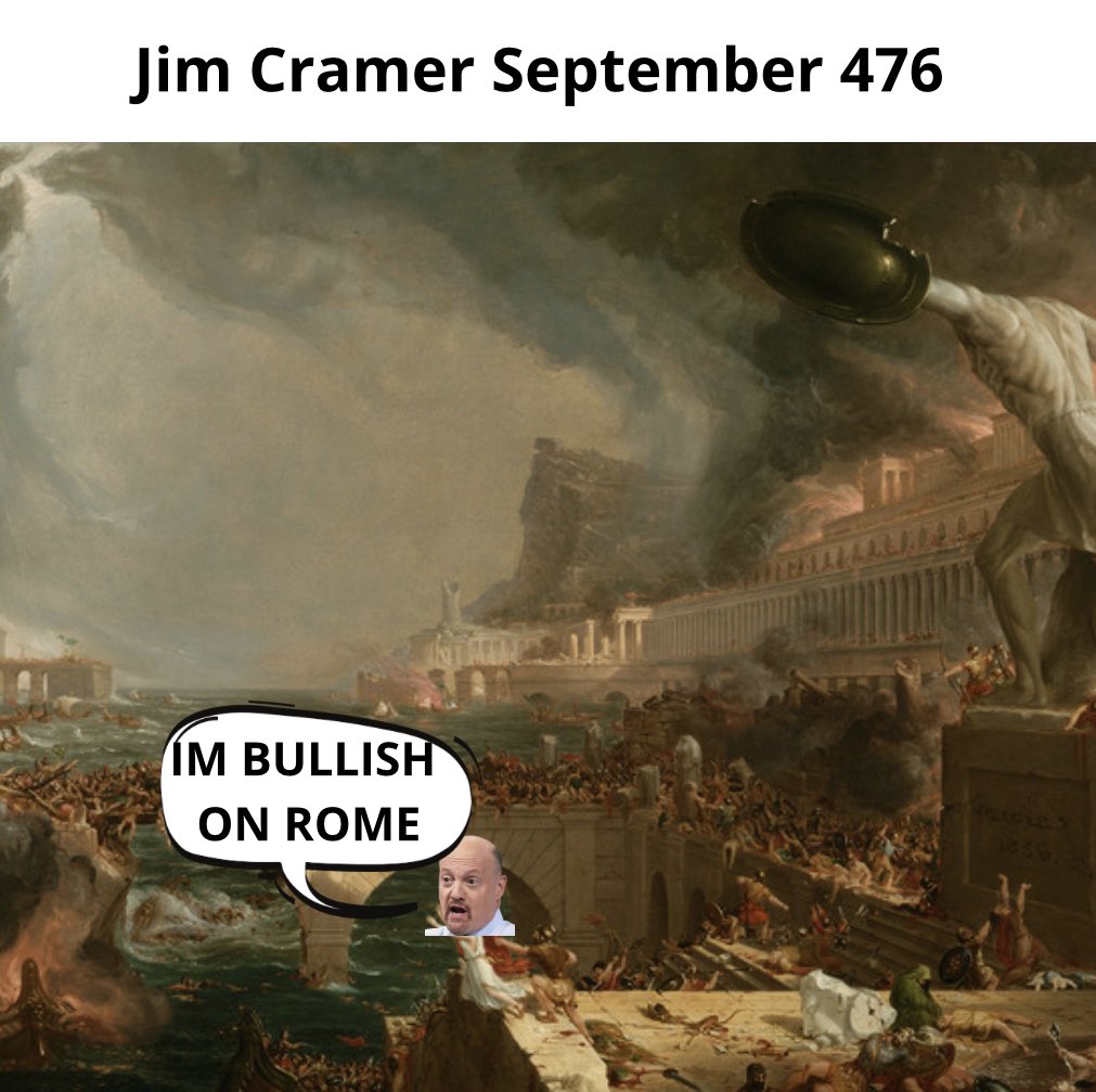 rubiconjay's tweet image. 🚨 Always Go "Inverse Cramer" 💯