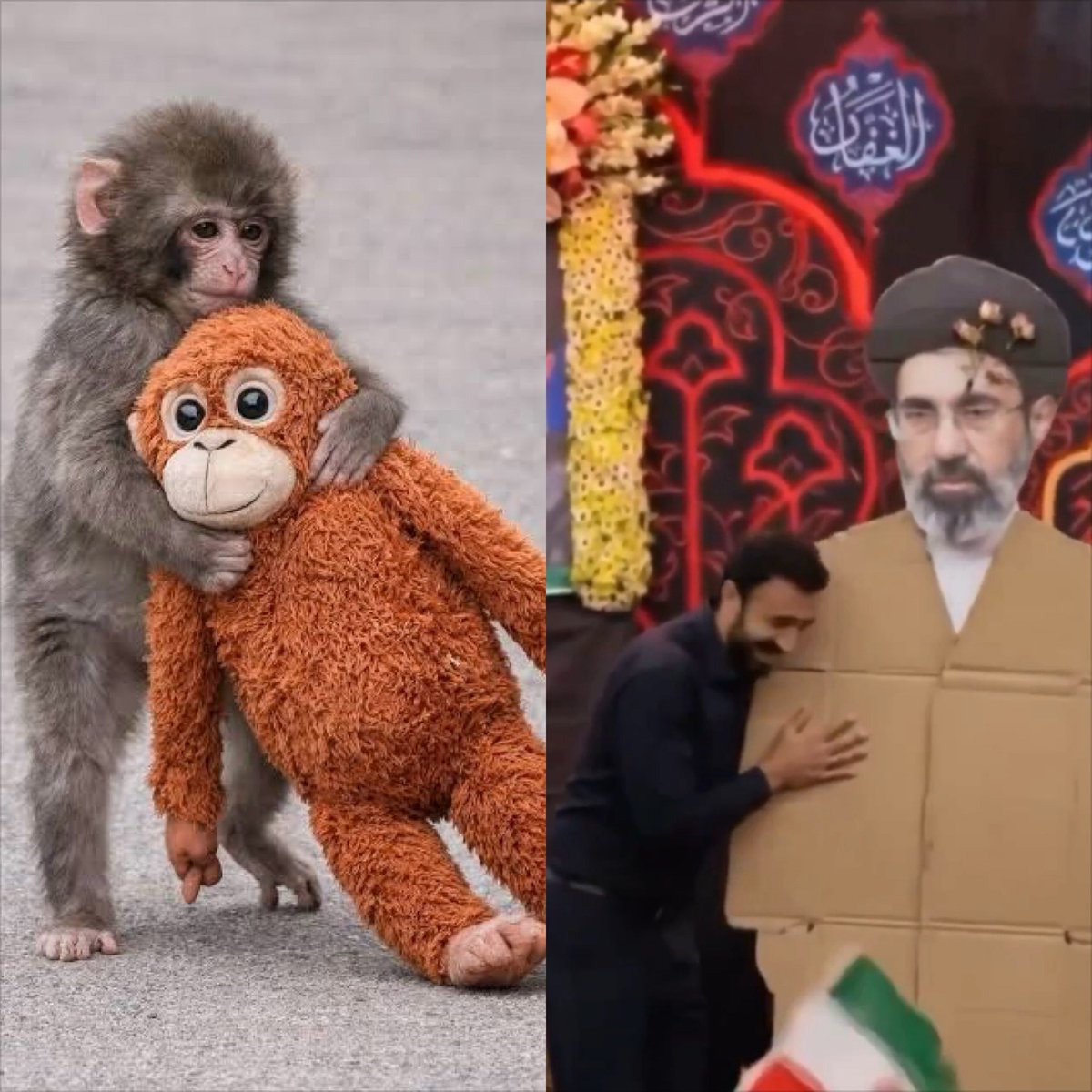 Same same but different! 🤣

#Iran #IranIsraelConflict #Israel #America #Khamenei #Mojtaba #SupremeLeader #Punch