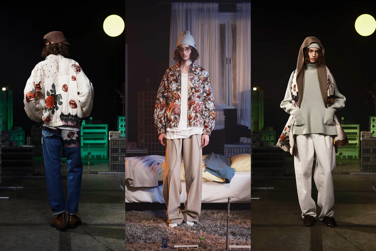 fashionjp's tweet image. 【#パリFW2026】
#アンダーカバー（#UNDERCOVER）が2026-’27年秋冬コレクションを発表。

新作ルックはこちら🔻
soen.tokyo/fashion/collec…