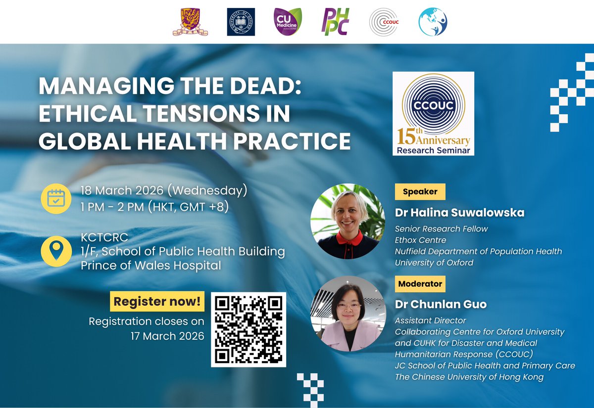 CUHK JC School of Public Health and Primary Care tweet media