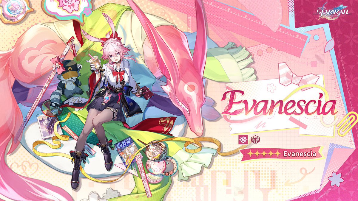 DailyEvanescia's tweet photo. ˖°❀⋆.ೃ࿔*:･Welcome, to @dailyevanescian 
! An account dedicating to posting everything related to #HonkaiStarRail 's best girl!  ݁˖ ❀ ⋆｡˚

Beware that this account will not be leak free!! Feel free to chat about any speculation!

♡ / ↺ are always appreciated! https://t.co/YdkOM1Vexz