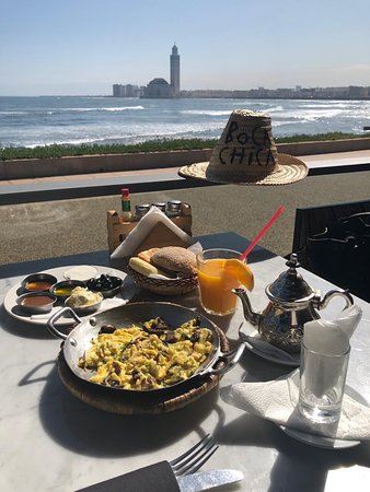 Boca Chica. Not Starbase in Texas. This is Boca Chica in Morocco. 
In Casablanca with its mosque Hassan 2. <a href="/mayemusk/">Maye Musk</a> <a href="/JaneidyEve/">Evelyn Janeidy</a>