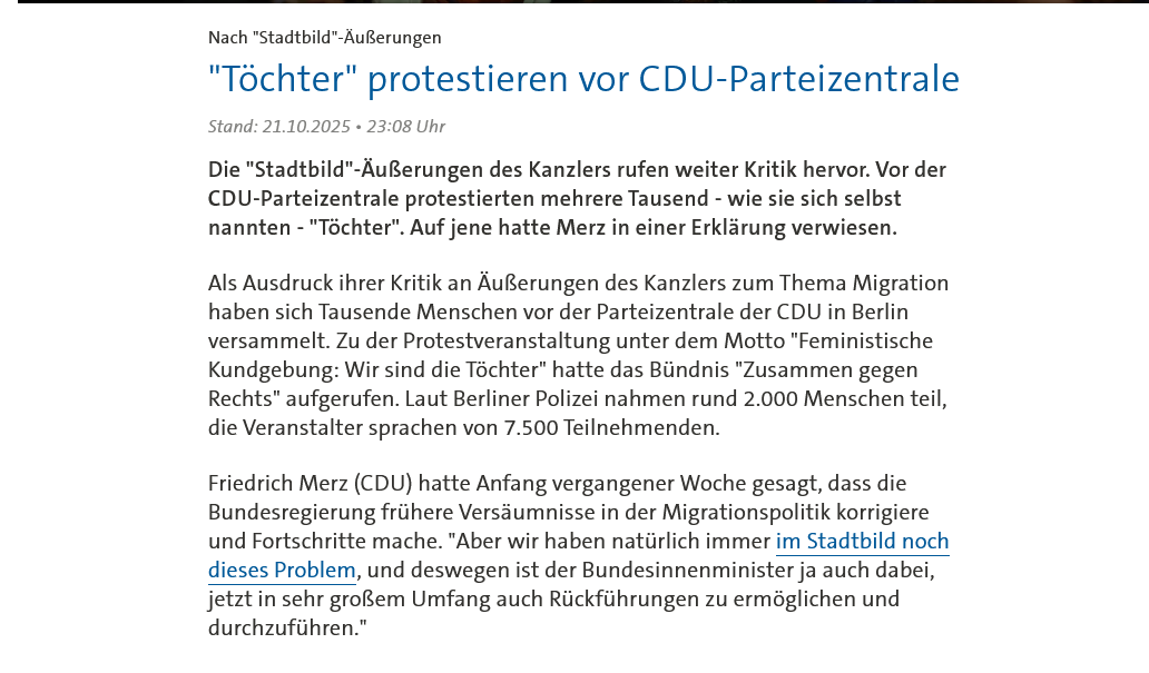 Cathmessy's tweet photo. @TinasBunte_Welt Es sind+waren #Hagels eigene #CDUPartei(KollegInnen),die seinen Namen reißerisch mit dem eines bekannten Sexualstraftäters in Verbindung bringen;Und es war+ist Ihr #CDUParteichef #Merz der seine üble "Stadtbildaussage" auf "Töchter" abzuwelzen versuchte https://t.co/FksSl03kTD https://t.co/0KjrQ7oyOM