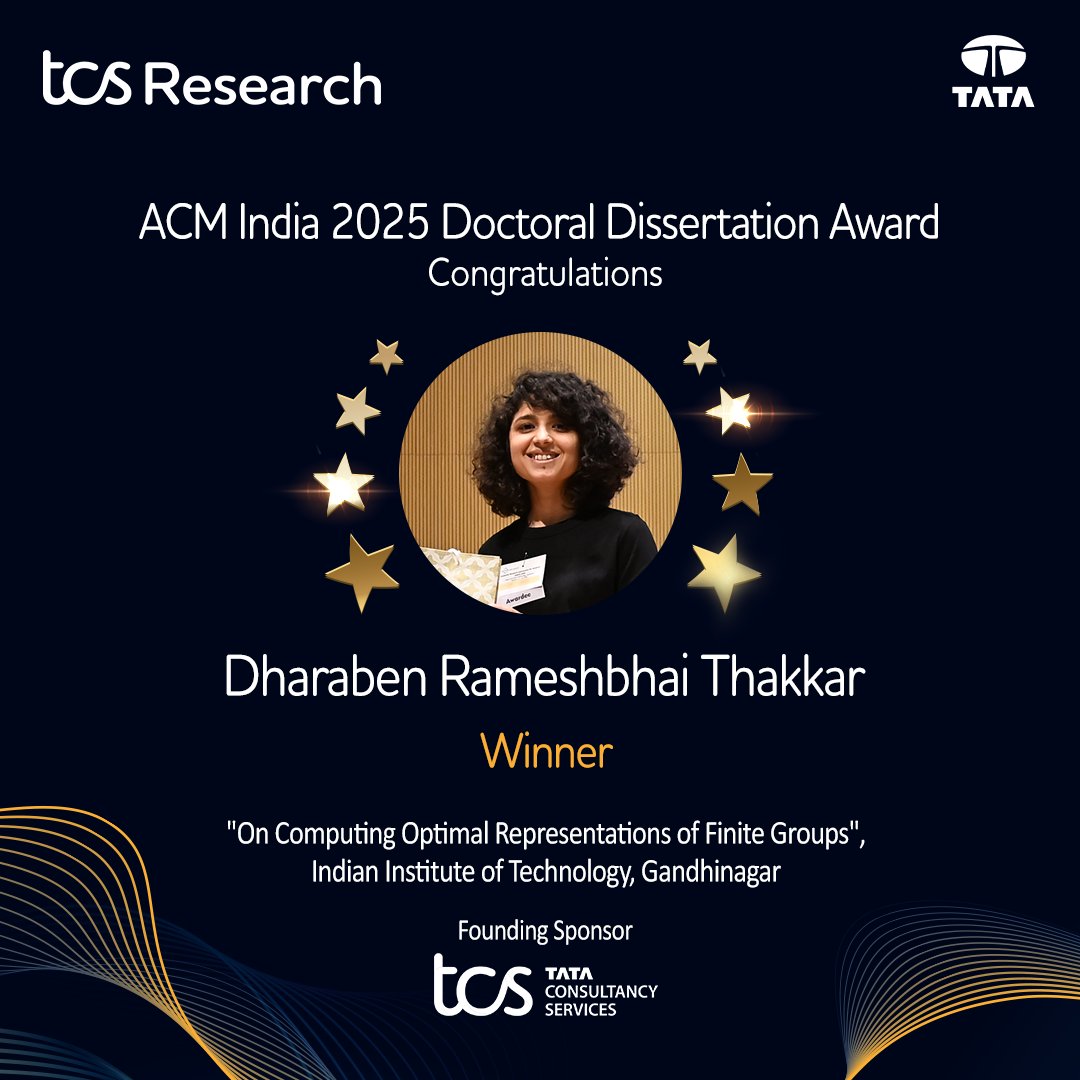 TCS Research tweet media