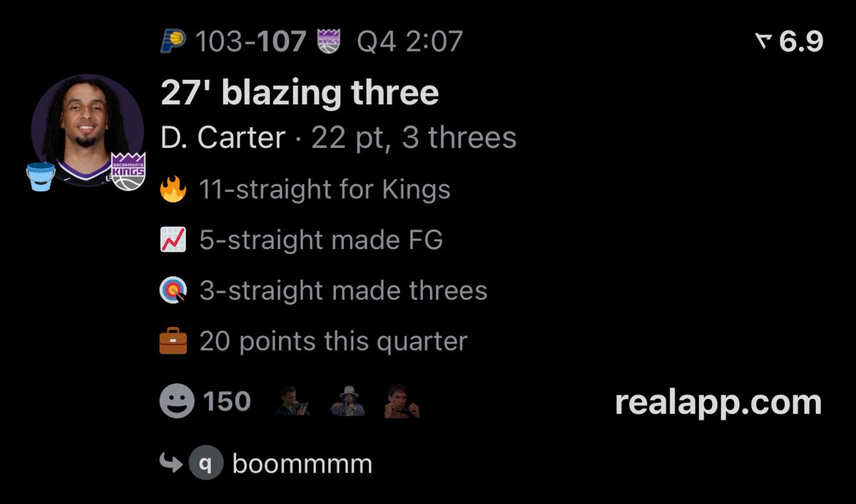 realapp's tweet image. DEVIN CARTER IS ON FIRE