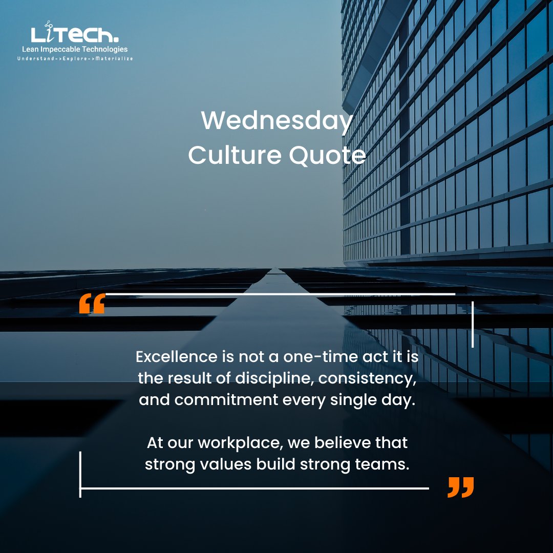 LeanImpeccable's tweet photo. #WednesdayMotivation #MidweekMotivation #WorkplaceCulture #TechCulture #EmployeeExperience #OfficeVibes #TeamWork #WorkplaceCommunity https://t.co/hidgK003jb