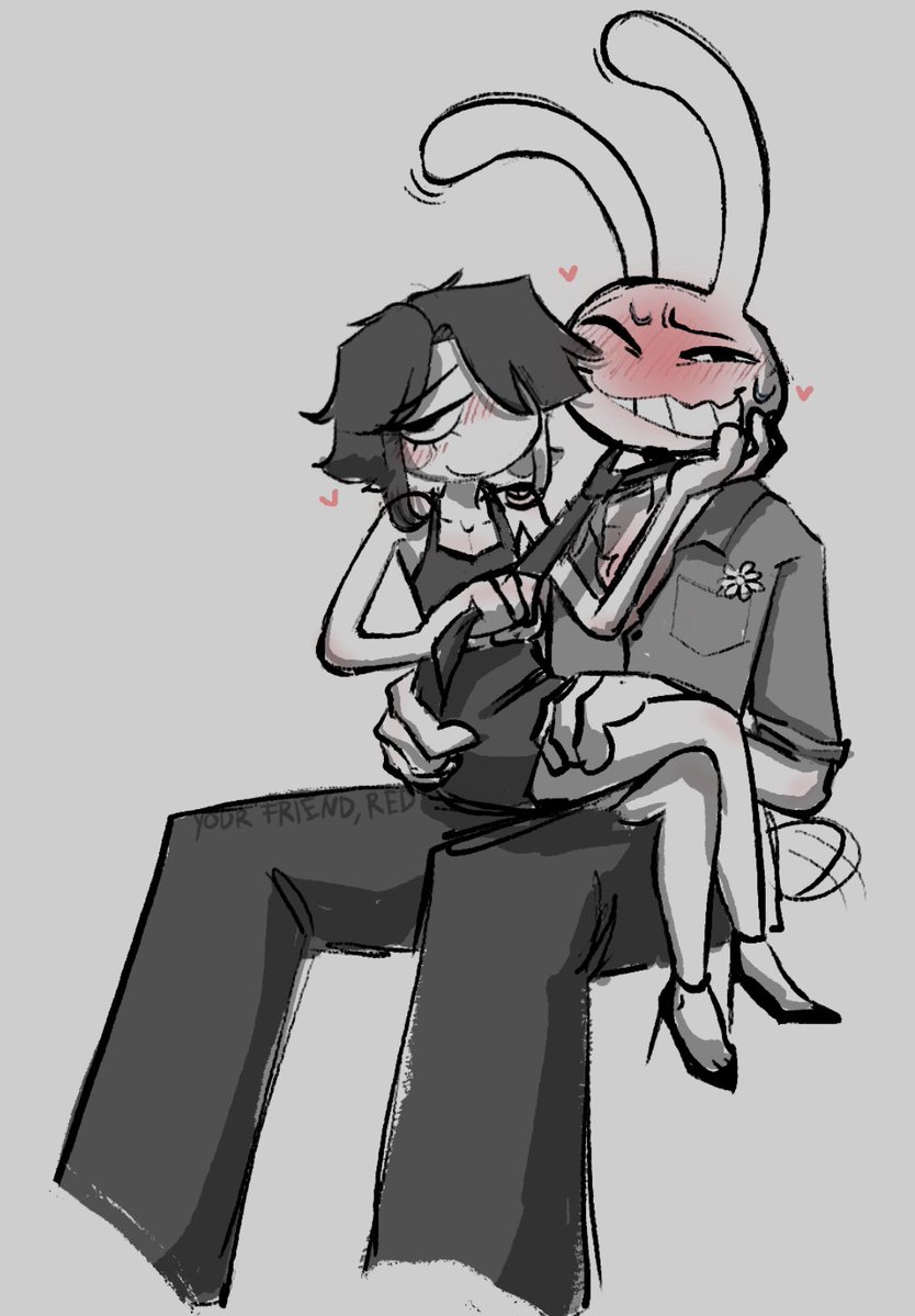 yourfriend_red's tweet image. Giggling and kicking my feet I love them #funnybunny #jaxtadc #pomnitadc