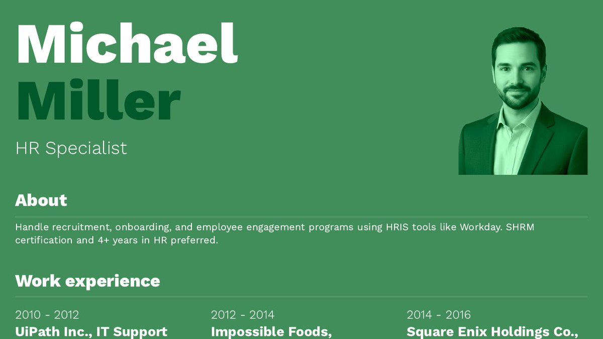 Create PDF Resume tweet media