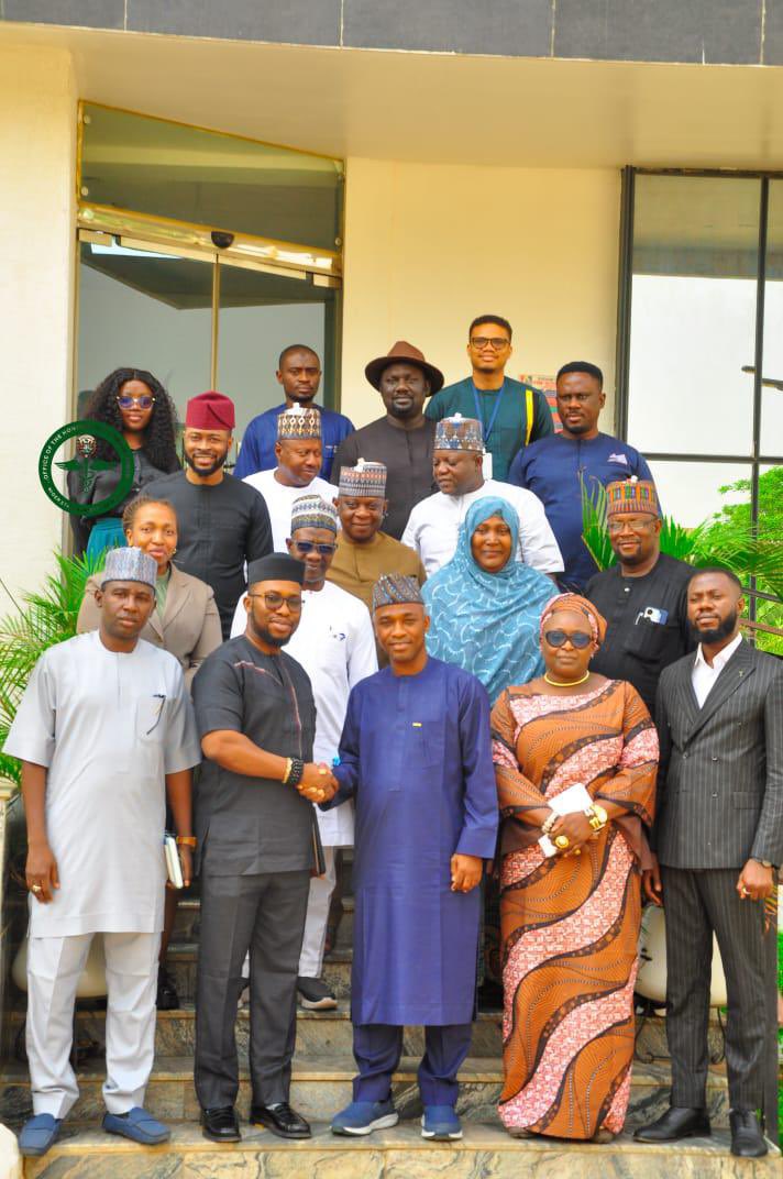 MMBagana's tweet photo. It has been a productive week of engagements in Abuja as we concluded our inter-agency tour to strengthen strategic collaborations for advancing our healthcare mandate.

I led the Health Sector Team on two critical visits — @SydaniGroup and the @NCDCgov (NCDC). https://t.co/cx5xSaxbTo