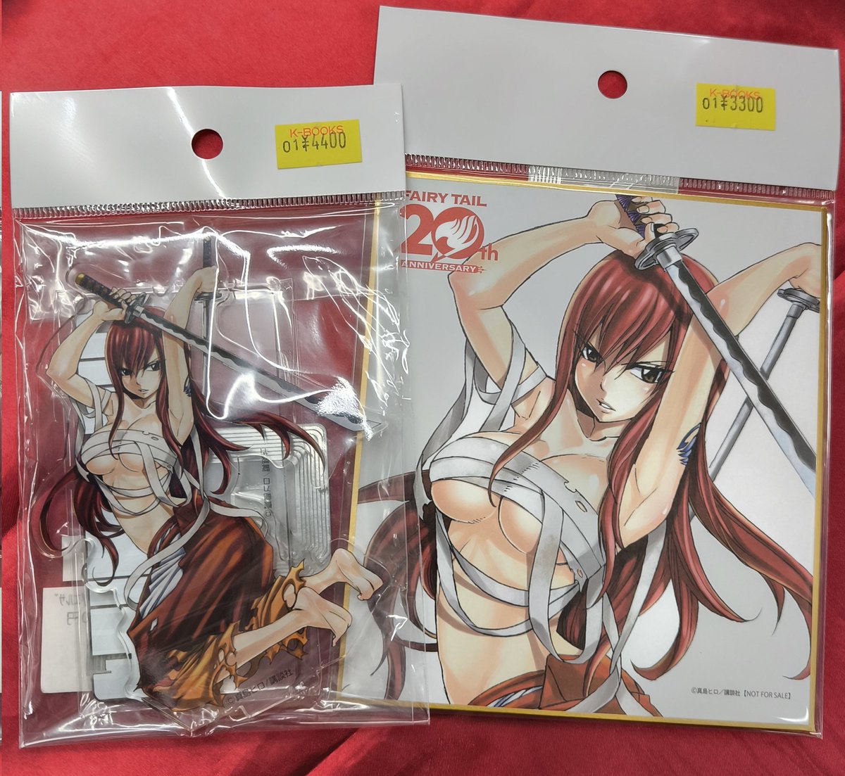FAIRYTAIL 20周年 POPUP 特典 エルザ 入荷情報】 『 #フェアリーテイル』 #エルザ・スカーレット ・連載20