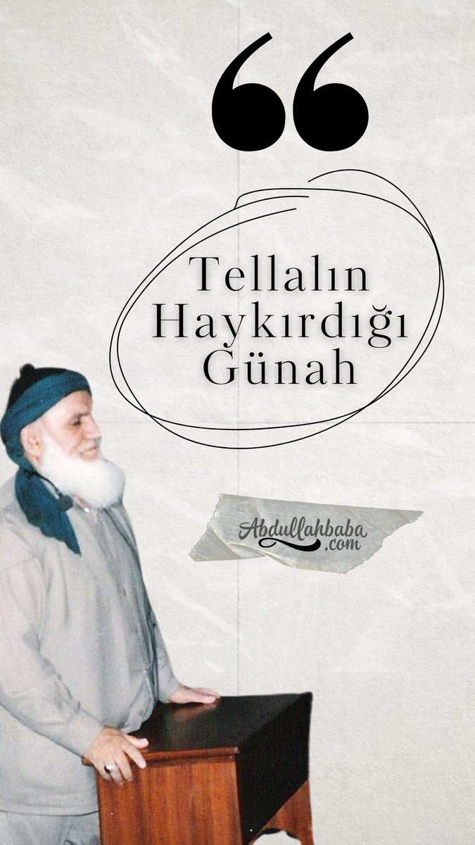 🌙Ramazan-ı Şerif Özel - 21 -
Hadimul Fukara Abdullah GÜRBÜZ (ks) Hz.leri

🎙 Tellalın Haykırdığı Günah...

🌐youtu.be/FTvJluM755E

📖 SEVDİĞİMİZ ŞEYLERDEN VERMEDİKÇE

🌐abdullahbaba.com/ramazan/2026/21

#abdullahbaba #abdullahbabacom #ramazansohbetleri2026 

whatsapp.com/channel/0029Va…