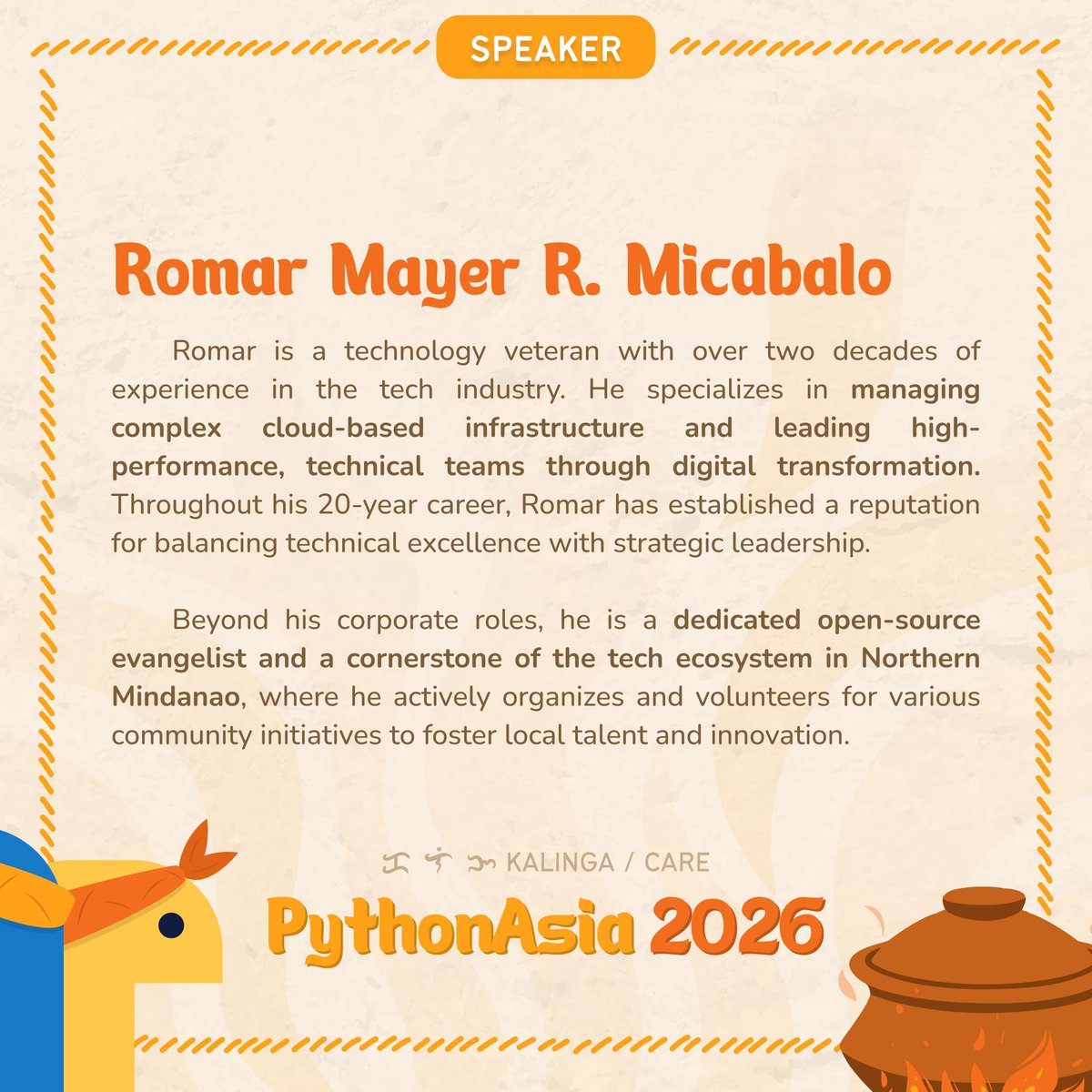 PyCon Philippines tweet media