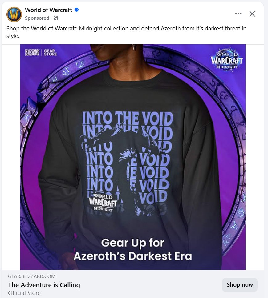 Actually, I'm thinking Azeroth's darkest threat is whatever nightmare dungeon of cringe and illiteracy Blizzard's marketing interns crawled out of...