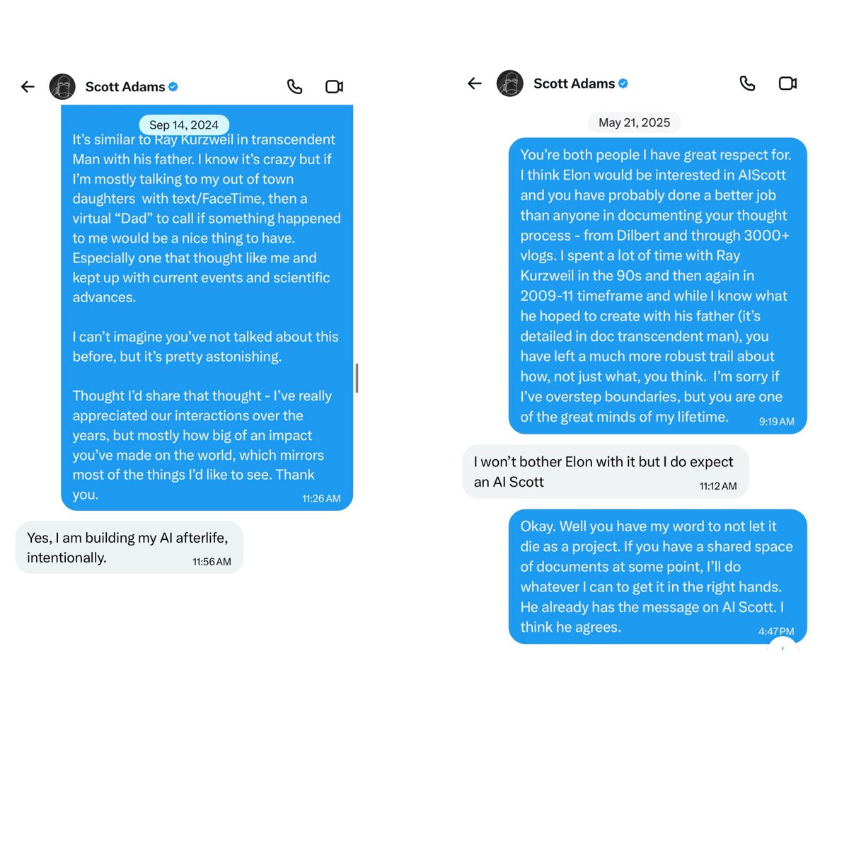 AI Coffee with Scott Adams tweet media