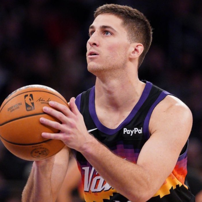 PHNX_Suns's tweet photo. “I don’t really care.” 

Collin Gillespie on Bam Adebayo scoring 83 points tonight 💀

(Via @DuaneRankin) https://t.co/vYXbYj2DMW
